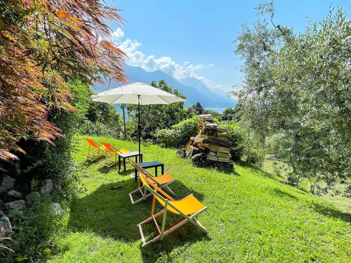 Appartamento Tivano Balcone Con Vista Lago 贝拉焦 外观 照片