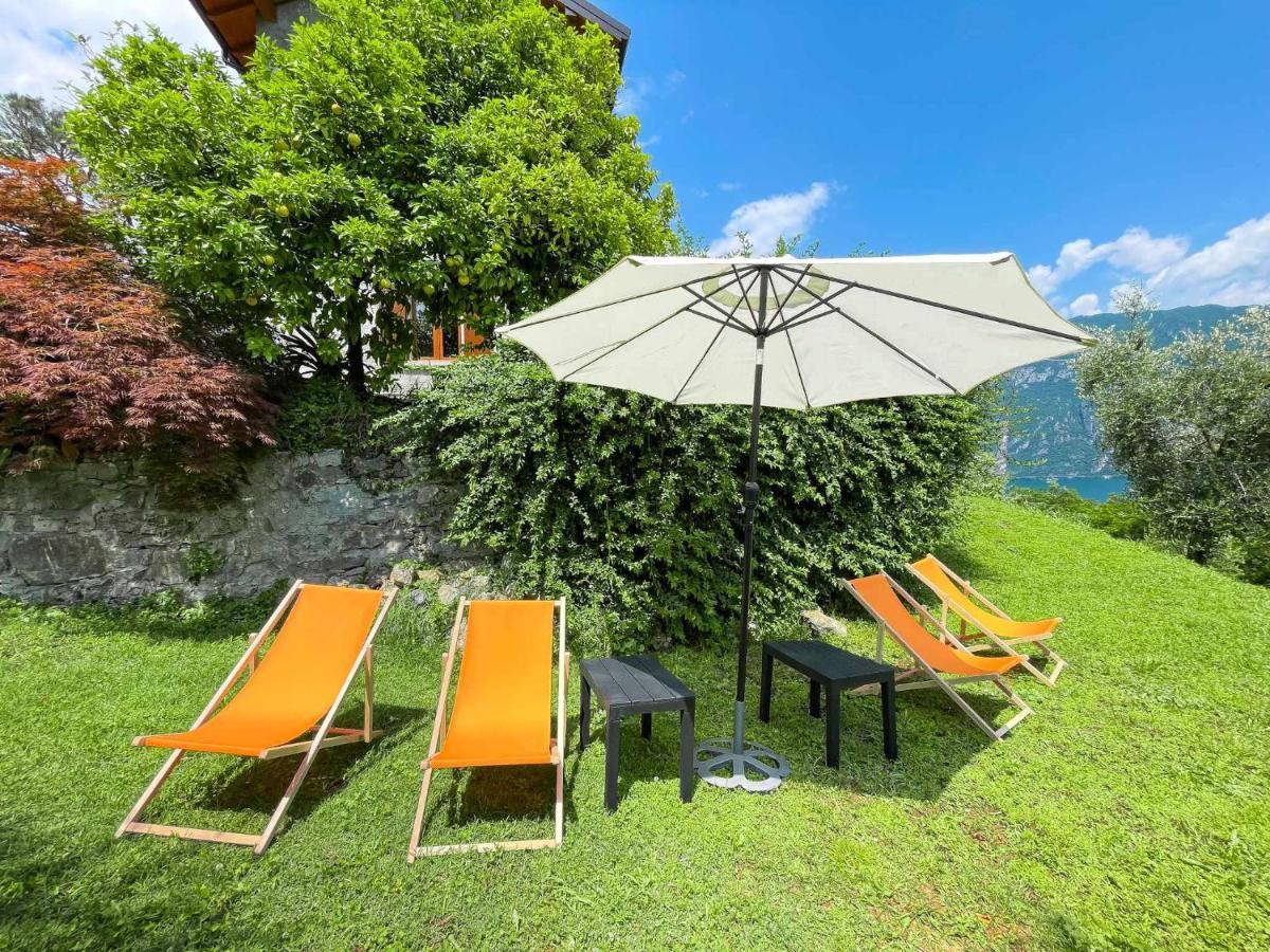 Appartamento Tivano Balcone Con Vista Lago 贝拉焦 外观 照片
