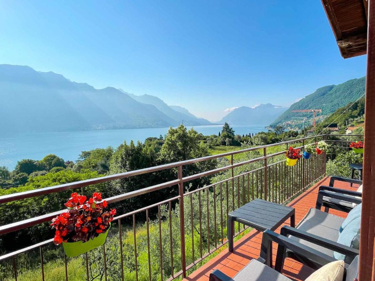 Appartamento Tivano Balcone Con Vista Lago 贝拉焦 外观 照片
