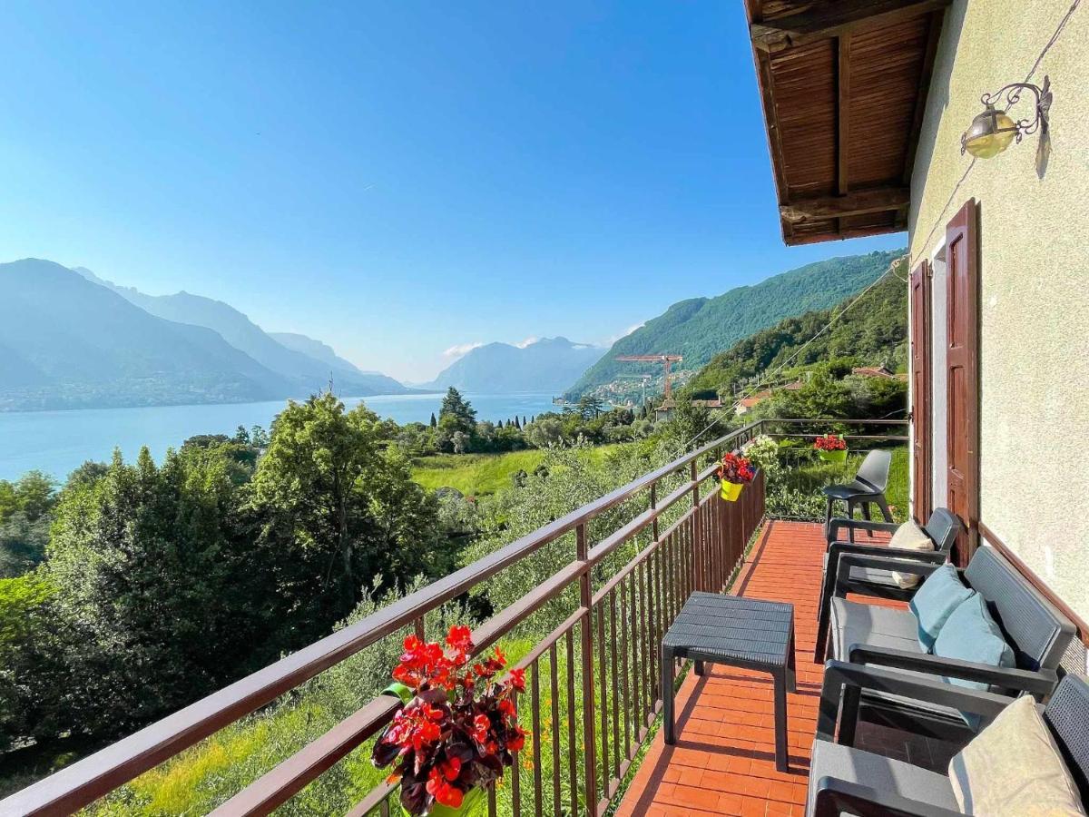 Appartamento Tivano Balcone Con Vista Lago 贝拉焦 外观 照片
