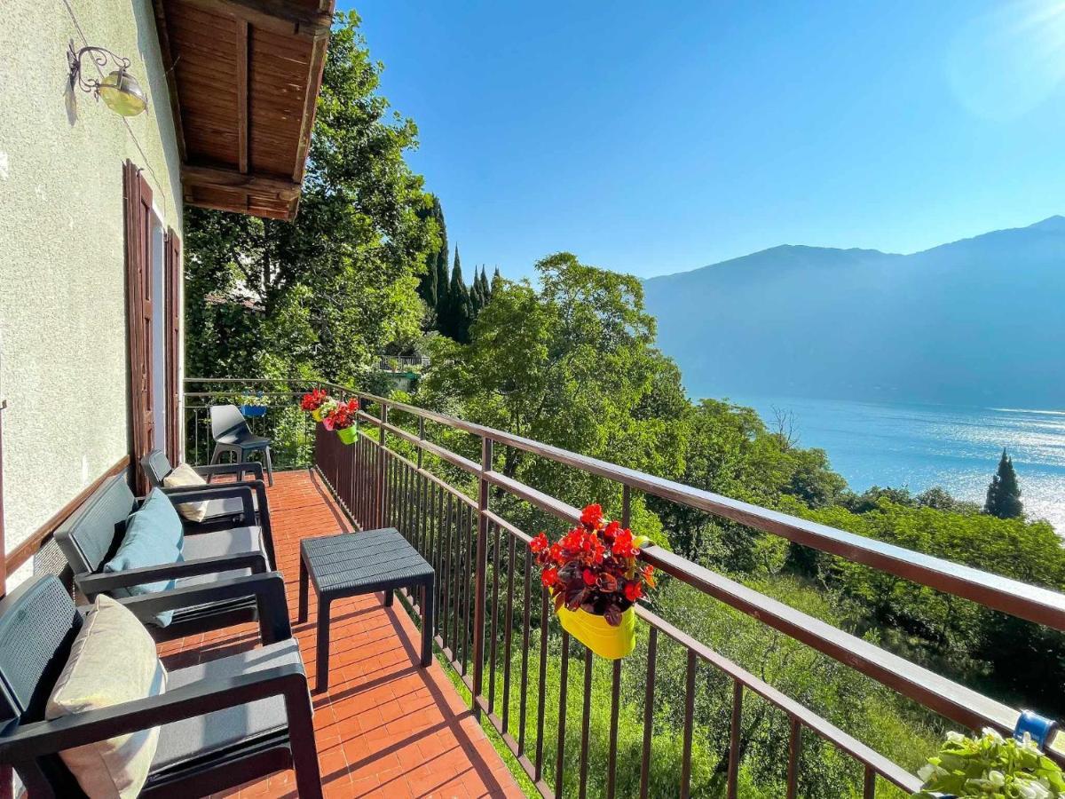 Appartamento Tivano Balcone Con Vista Lago 贝拉焦 外观 照片