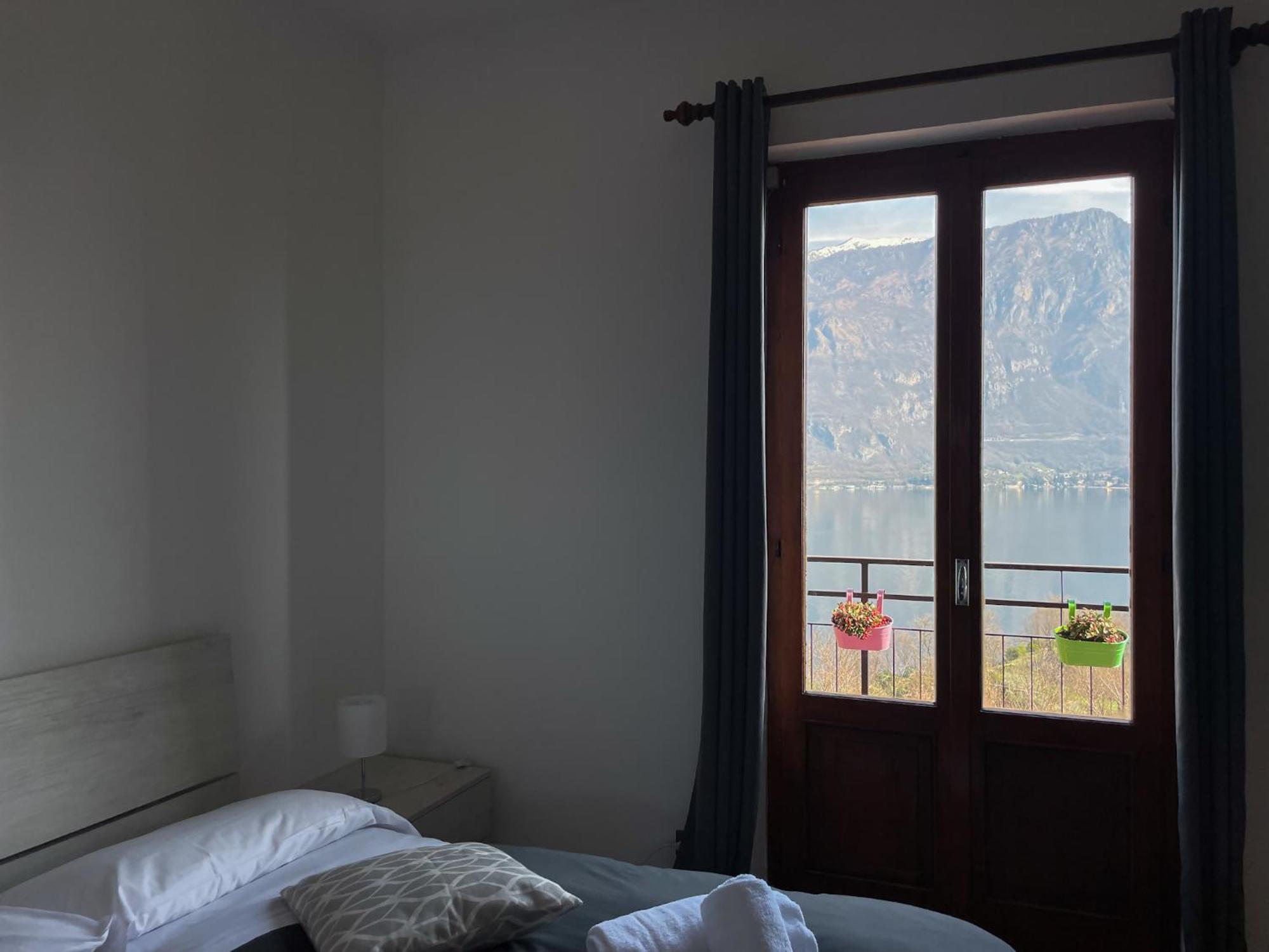 Appartamento Tivano Balcone Con Vista Lago 贝拉焦 外观 照片