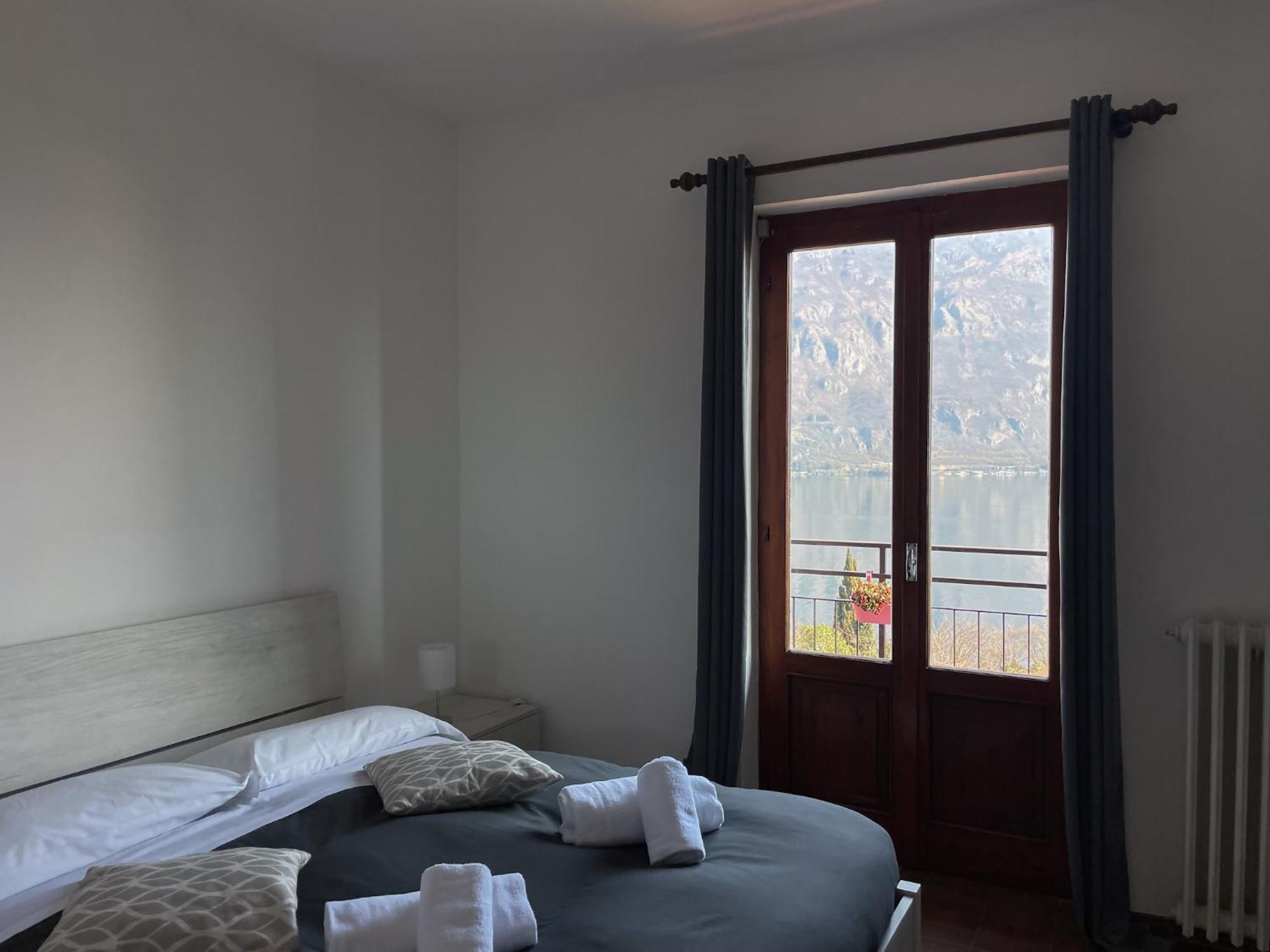 Appartamento Tivano Balcone Con Vista Lago 贝拉焦 外观 照片