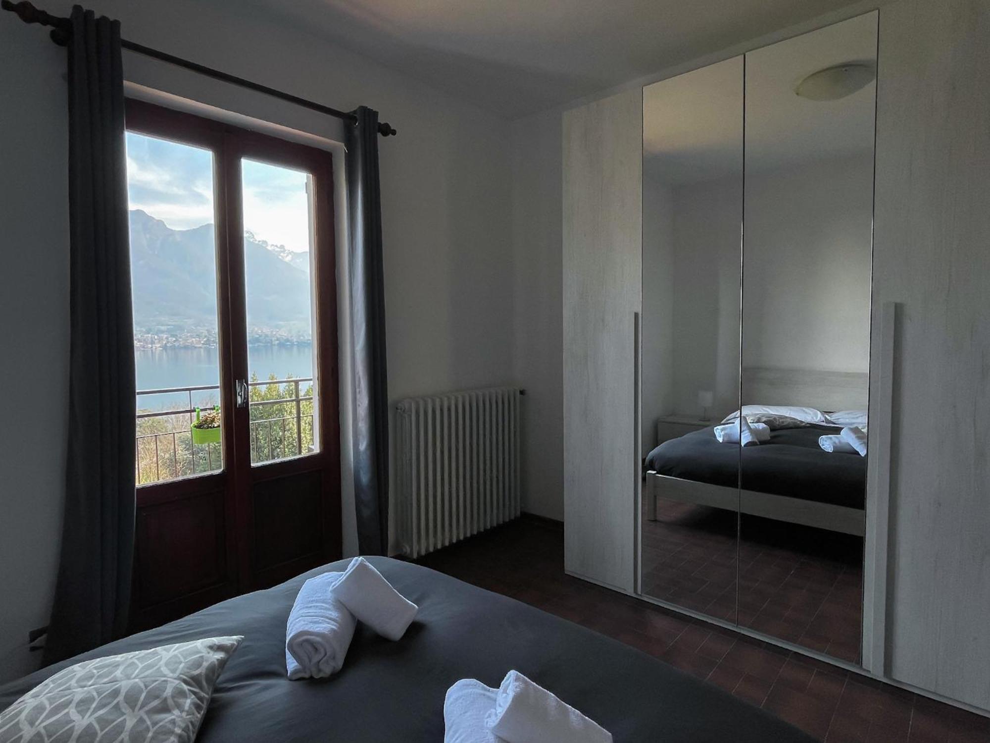 Appartamento Tivano Balcone Con Vista Lago 贝拉焦 外观 照片
